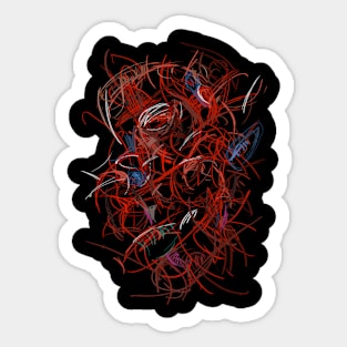 Abstract Fantasy Art Sticker